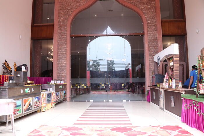 Grand banquet entrance